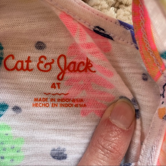 Cat & Jack Flamingo Bright Colorful Summer Tank 🦩 - Picture 4 of 6